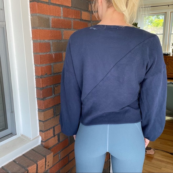 Maaji Cropped Dolman Terry Sweatshirt - Picture 3 of 7